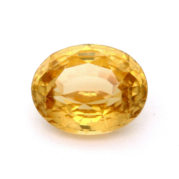 Yellow Zircon Oval Loose Stone Chipper's Jewelry Bonney Lake, WA