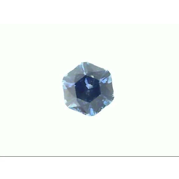 .83ct MT Bl Sapp. 5.5x6.0x3.6mm Hexagon Chipper's Jewelry Bonney Lake, WA