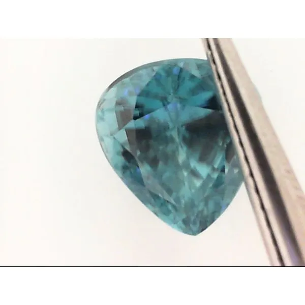 Blue Zircon Pear Shape Loose Stone Image 2 Chipper's Jewelry Bonney Lake, WA