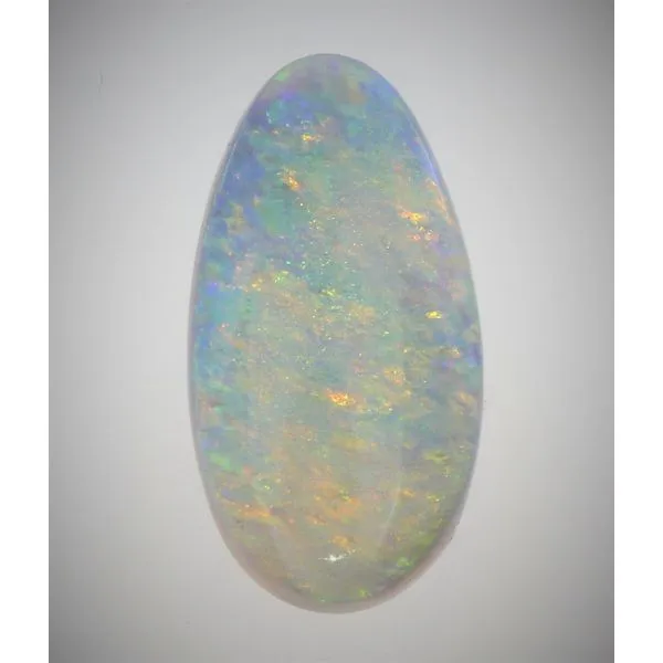 Oval Australian Semi Crystal Opal Loose Stone Image 2 Chipper's Jewelry Bonney Lake, WA