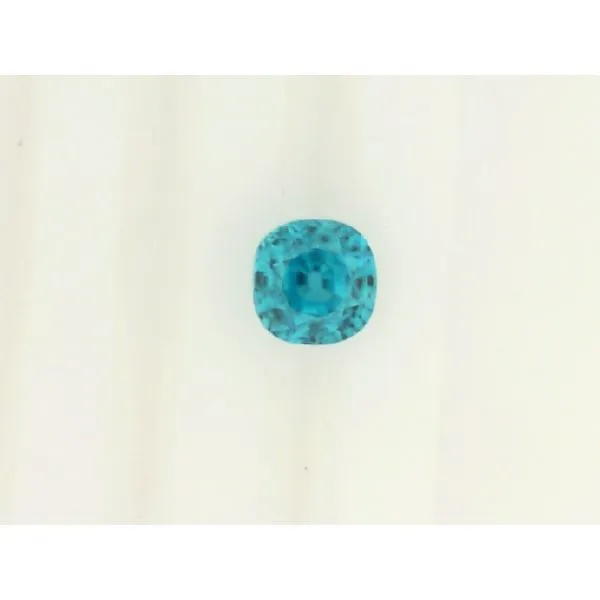 7.60ct Cushion Cambodia Blue Zircon Loose Stone Chipper's Jewelry Bonney Lake, WA