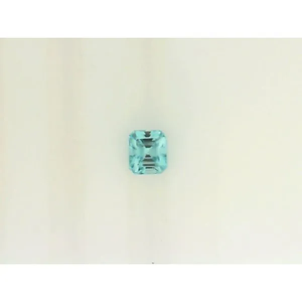 2.1ct Emerald Cut Blue Zircon Loose Stone Chipper's Jewelry Bonney Lake, WA