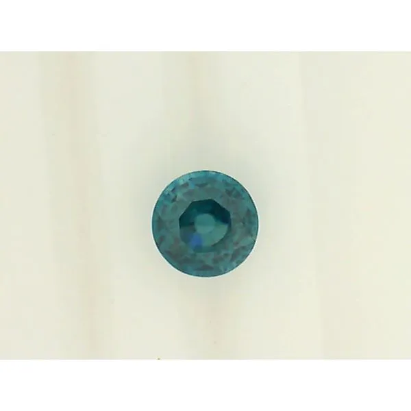 Round Blue Zircon Chipper's Jewelry Bonney Lake, WA