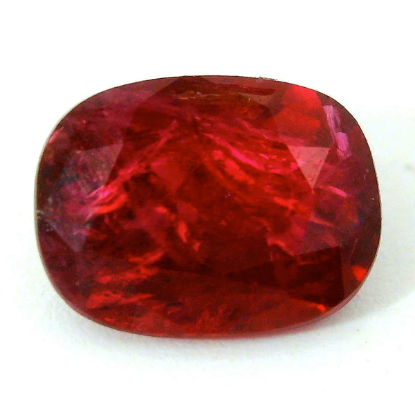 Ruby Cushion Mixed Cut Gemstone Chipper's Jewelry Bonney Lake, WA