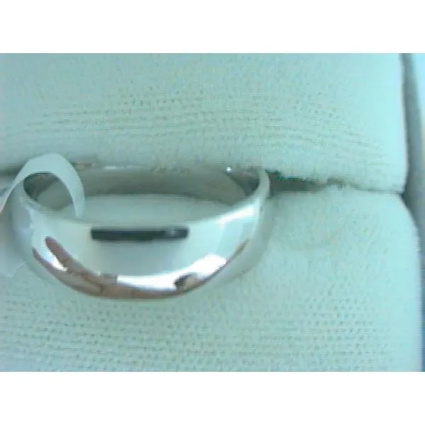 14K White Gold Wedding Band Chipper's Jewelry Bonney Lake, WA
