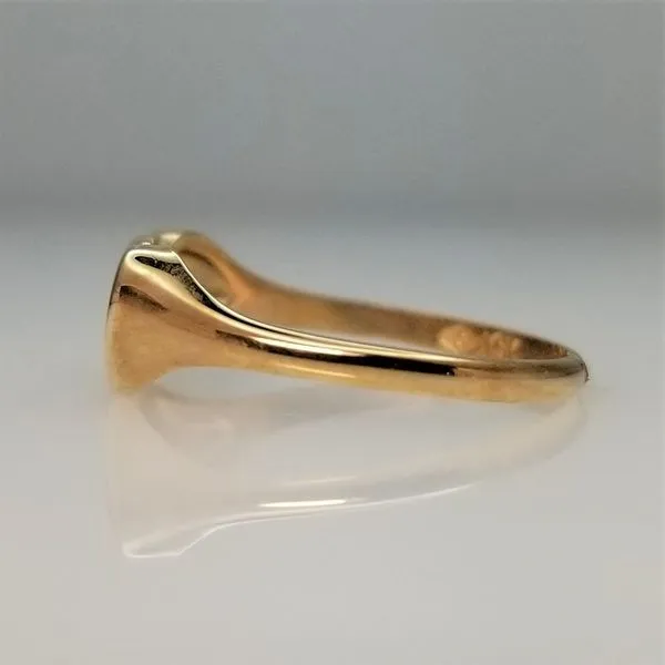 10K Yellow Gold Double Heart Fashion Ring Image 2 Chipper's Jewelry Bonney Lake, WA