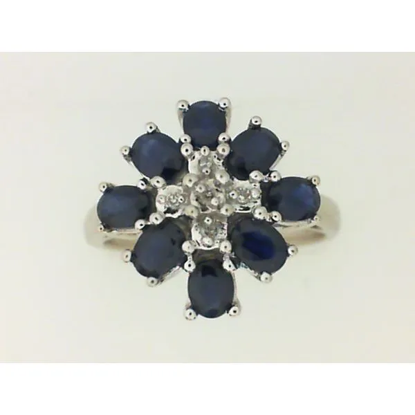 14K White Gold Sapphire, Diamond Ring Chipper's Jewelry Bonney Lake, WA