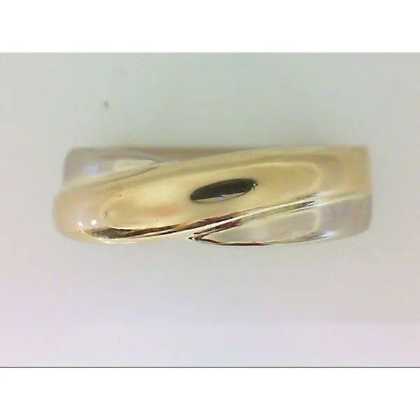 14K Yellow Gold Cross Over Band Chipper's Jewelry Bonney Lake, WA