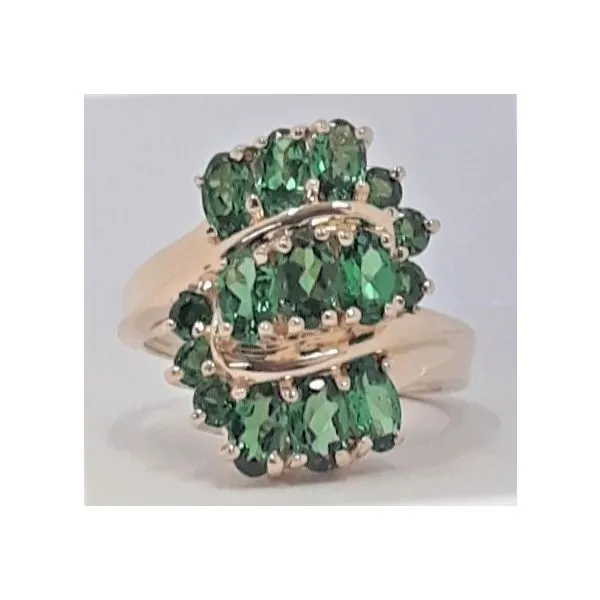 14Kt Yellow Gold Chrome Diopside Ring Chipper's Jewelry Bonney Lake, WA