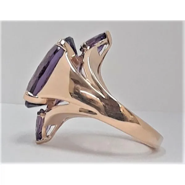 14Kt Yellow Gold Amethyst Ring Image 2 Chipper's Jewelry Bonney Lake, WA