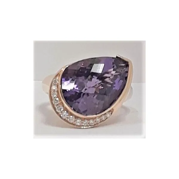 14kt Yellow Gold Amethyst Fashion Ring Chipper's Jewelry Bonney Lake, WA