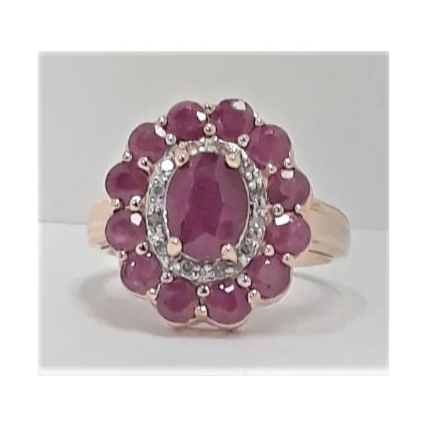 14Kt Yellow Gold Ruby Fashion Ring Chipper's Jewelry Bonney Lake, WA