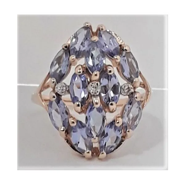14K Yellow Gold Tanzanite Fashion Ring Chipper's Jewelry Bonney Lake, WA