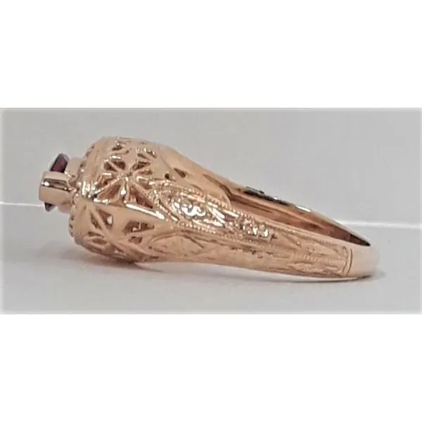 14K Yellow Gold Ruby Fashion Ring Image 2 Chipper's Jewelry Bonney Lake, WA