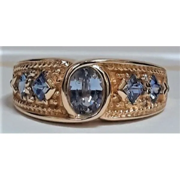14Kt Yellow Gold Sapphire Fashion Ring Chipper's Jewelry Bonney Lake, WA