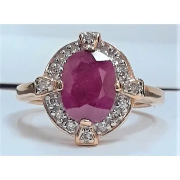 14Kt Yellow Gold Ruby Fashion Ring Chipper's Jewelry Bonney Lake, WA