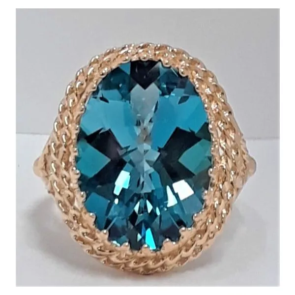 14kt Yellow Gold Topaz Ring Chipper's Jewelry Bonney Lake, WA