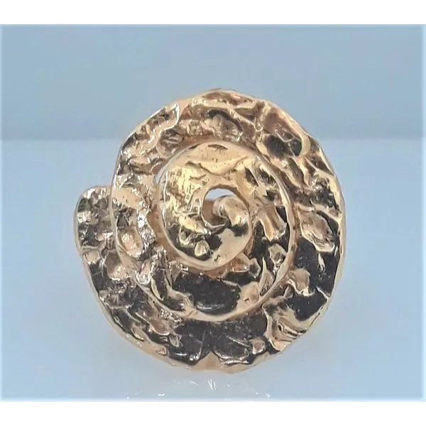 18K Yellow Gold Spiral Ring Chipper's Jewelry Bonney Lake, WA