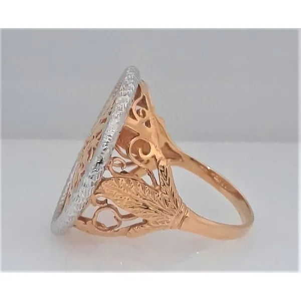 Two-Toned Gold Fashion Ring Image 2 Chipper's Jewelry Bonney Lake, WA