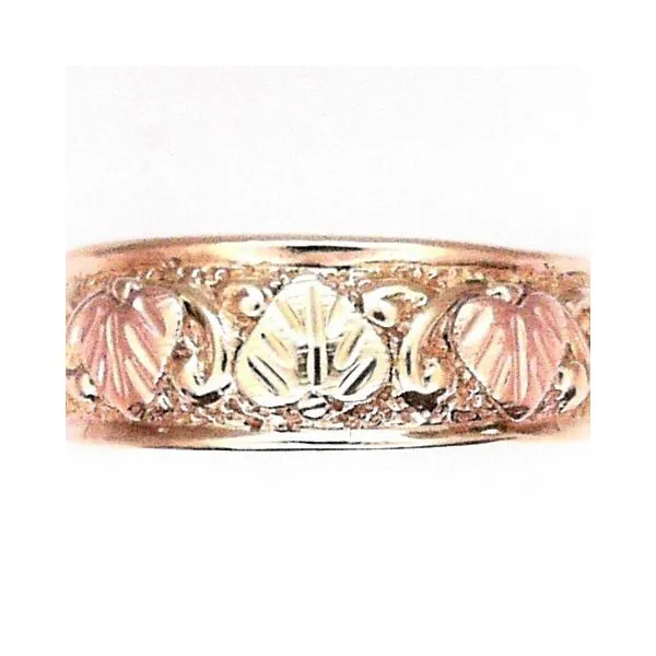 10K Black Hills Gold 3 Leaf Pattern Ring Chipper's Jewelry Bonney Lake, WA