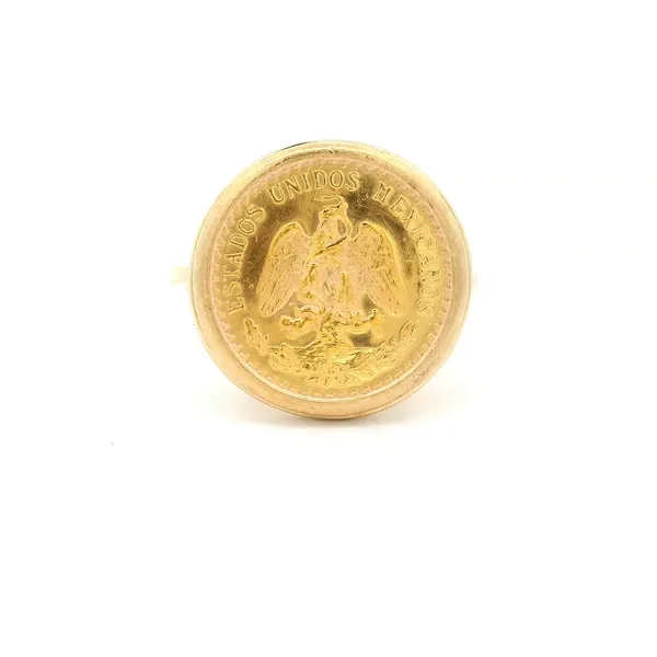 14K Yellow Gold Dos Pesos Ring Chipper's Jewelry Bonney Lake, WA