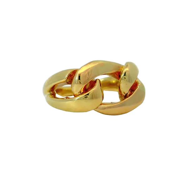 14Kt Yellow Gold Link Ring Image 3 Chipper's Jewelry Bonney Lake, WA