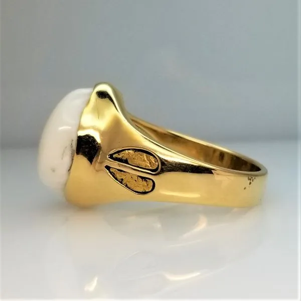 Men's 14K Elk's Tooth Fashion Ring Image 2 Chipper's Jewelry Bonney Lake, WA