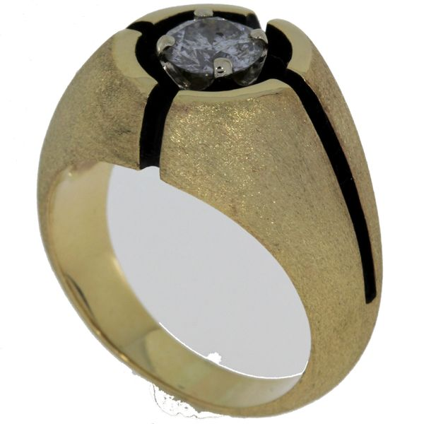 14Kt Yellow Gold Diamond Shadow Box Ring Image 3 Chipper's Jewelry Bonney Lake, WA