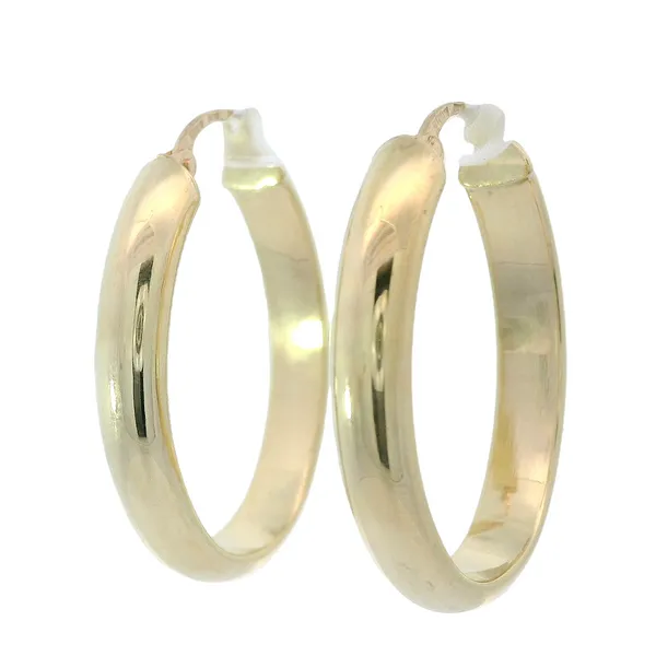 14Kt Yellow Gold Hoop Earrings Chipper's Jewelry Bonney Lake, WA