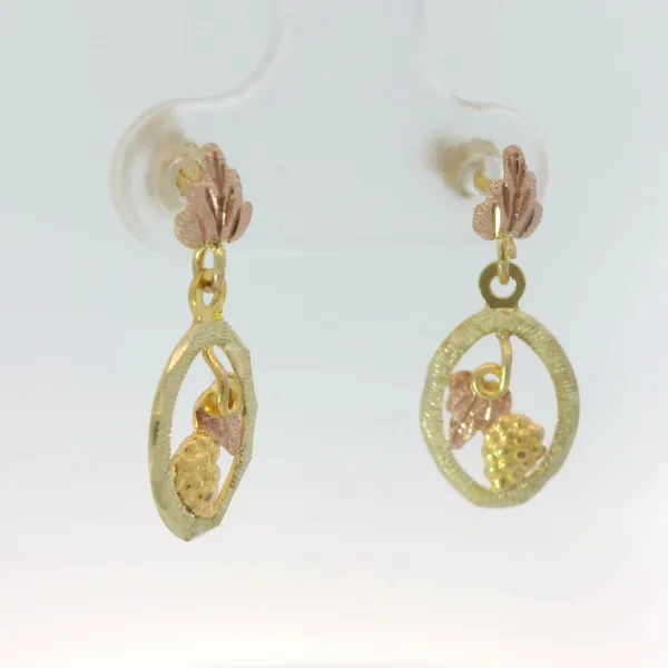 10KT Black Hills Gold Earrings Image 3 Chipper's Jewelry Bonney Lake, WA