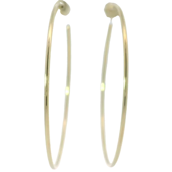 14KY Hoop Post Earrings Chipper's Jewelry Bonney Lake, WA