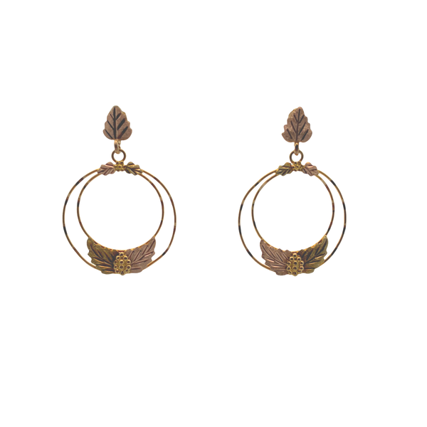 12K Black Hills Gold Earrings Chipper's Jewelry Bonney Lake, WA