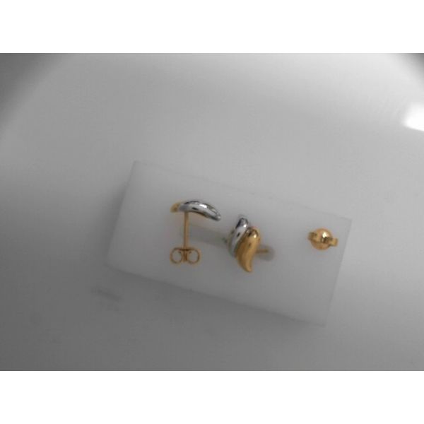 18KTT Stud Earrings Chipper's Jewelry Bonney Lake, WA