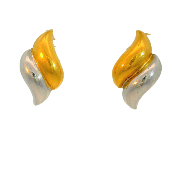 18KTT Stud Earrings Chipper's Jewelry Bonney Lake, WA