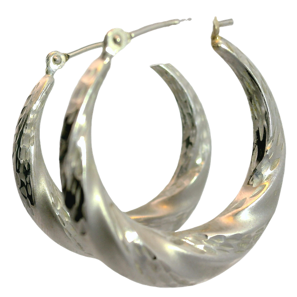 14KW Hoop Earrings. Chipper's Jewelry Bonney Lake, WA