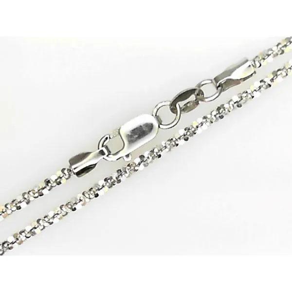 14K White Gold Sparkle Chain Chipper's Jewelry Bonney Lake, WA