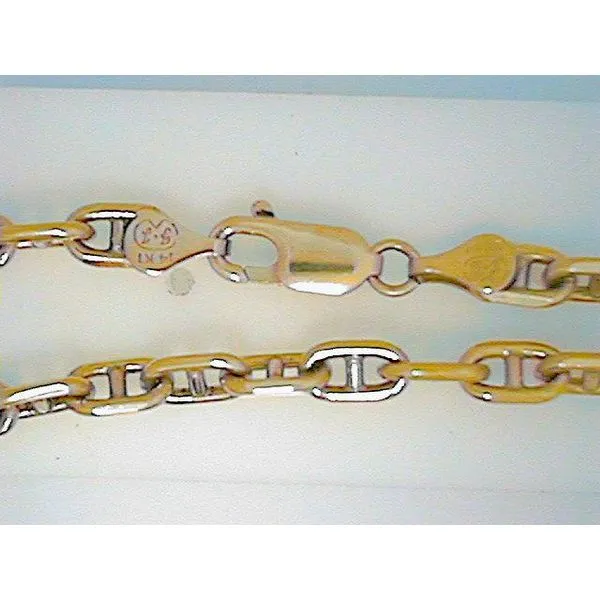 14K Yellow Gold Anchor Chain Chipper's Jewelry Bonney Lake, WA