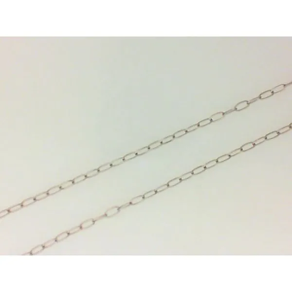 14Kt White Gold Open Cable Chain Chipper's Jewelry Bonney Lake, WA