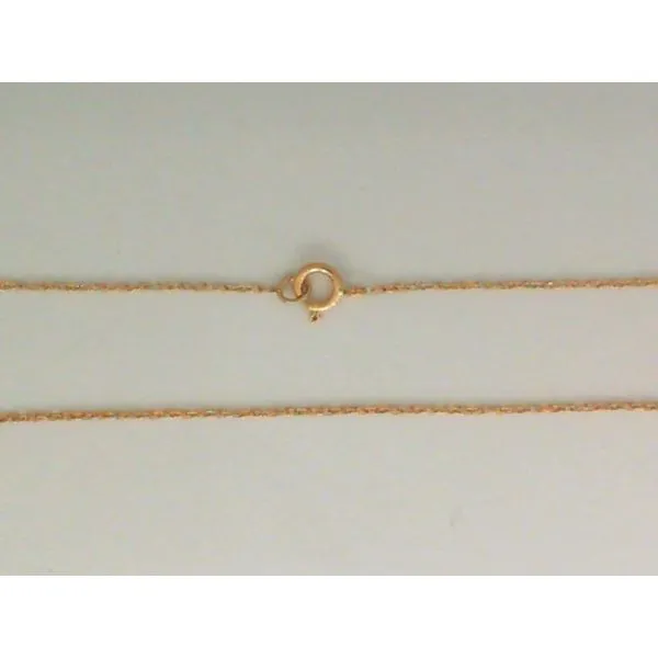 Vintage 14K Yellow Gold Fine Rope Chain