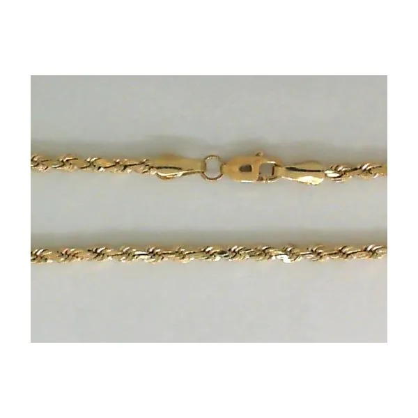 14K Yellow Gold Hollow Rope Chipper's Jewelry Bonney Lake, WA