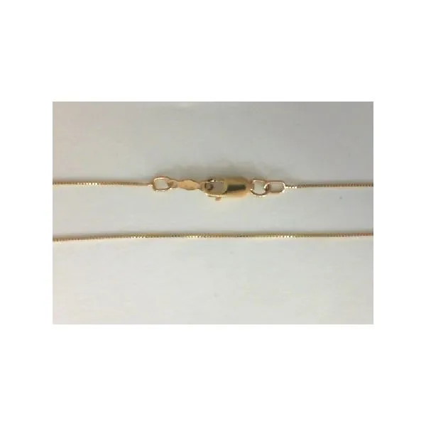 14Kt Yellow Gold Box Chain Chipper's Jewelry Bonney Lake, WA