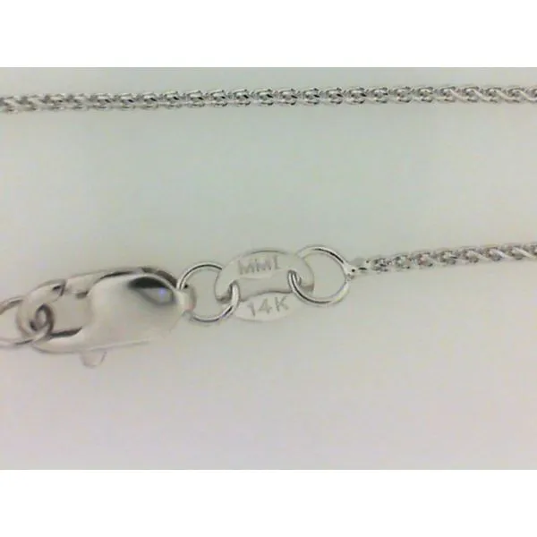 14K White Gold Round Wheat Chain Chipper's Jewelry Bonney Lake, WA