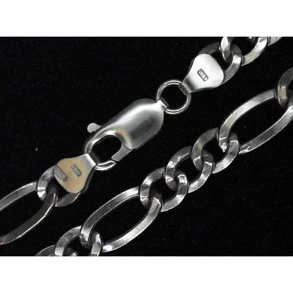 10K Yellow Gold Figaro Chain