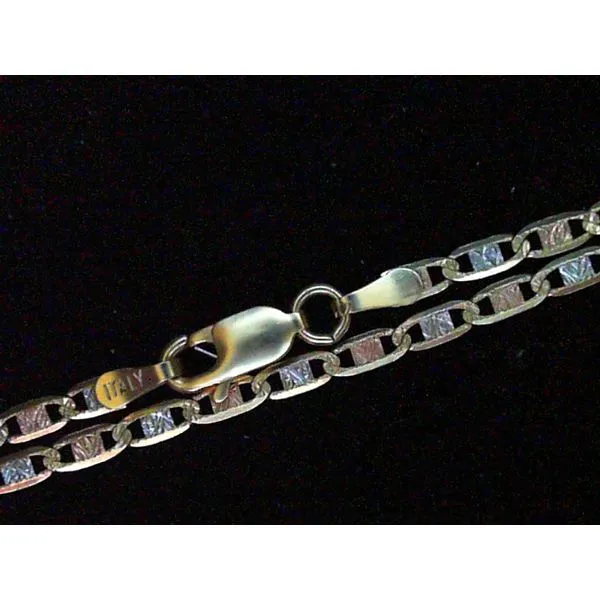 10KT Tri Color Link Chain Chipper's Jewelry Bonney Lake, WA
