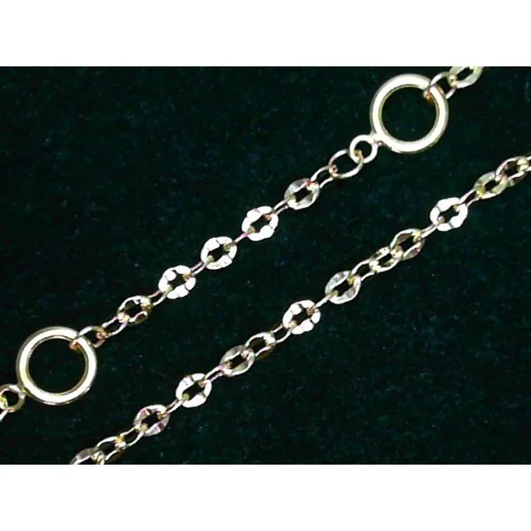 14K Yellow Gold Cable Link Chain Image 2 Chipper's Jewelry Bonney Lake, WA