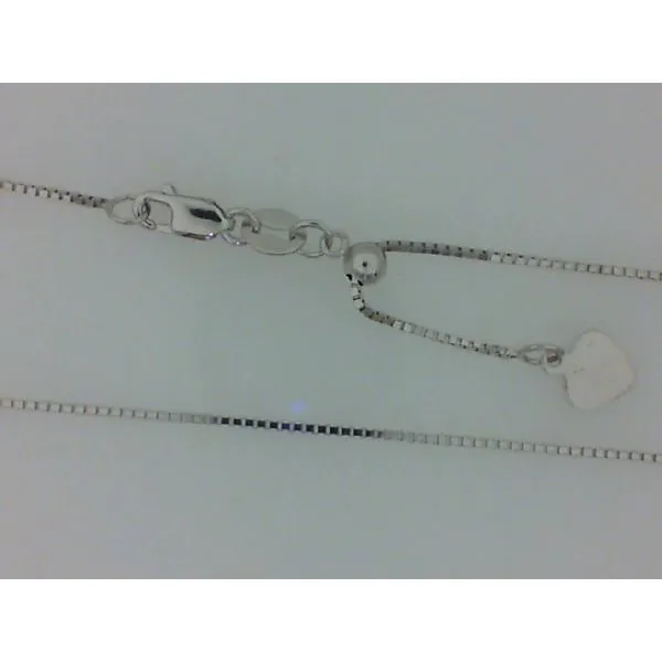 Adjustable 14KW Box Chain Image 2 Chipper's Jewelry Bonney Lake, WA