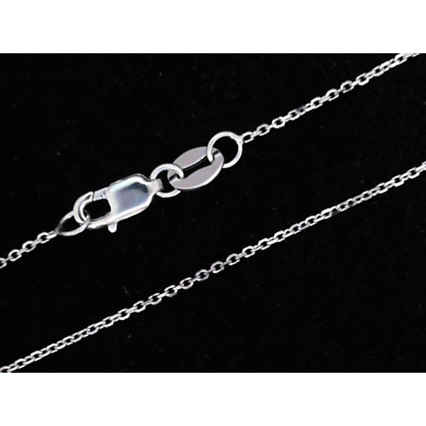 10K White Gold Diamond Cut Cable Chain Chipper's Jewelry Bonney Lake, WA
