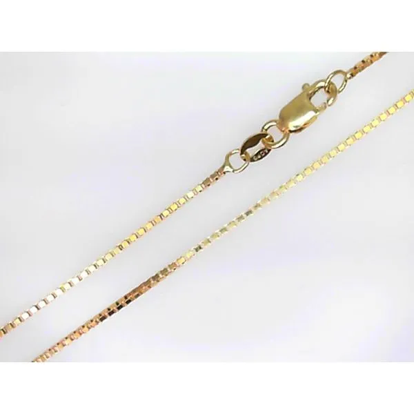 14K Yellow Gold Box Chain Chipper's Jewelry Bonney Lake, WA