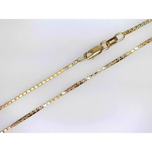 14K Yellow Gold Box Chain Chipper's Jewelry Bonney Lake, WA