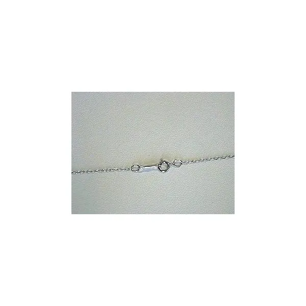 14K White Gold Carded Rope Chain Chipper's Jewelry Bonney Lake, WA
